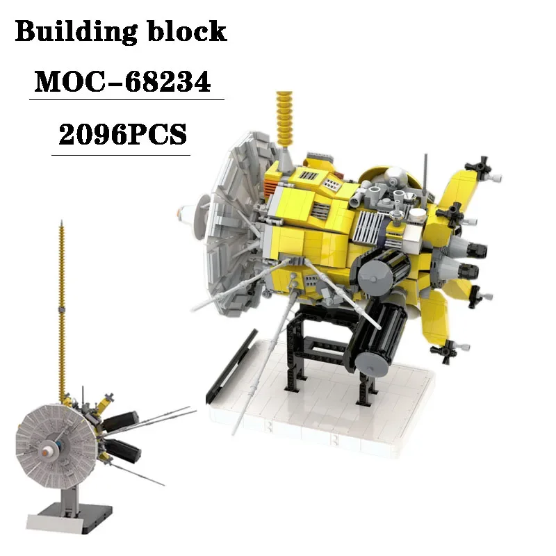 Строительный блок MOC-68234 Saturn, модель детектора 2262 шт., пазл для взрослых и детей, образовательная игрушка на день рождения, Рождество, подарочные украшения
Строительный блок MOC-68234 Saturn, модель детектора 2262 шт., пазл для взрослых и детей, образовательная игрушка на день рождения, Рождество, подарочные украшения