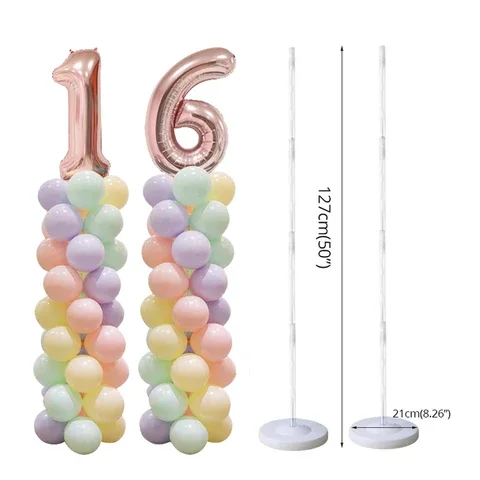 Adult Party Balloon Column Stand Kits Wedding Decoration Balloon Birthday Party Decorations Kids Baloons Air Helium Number Balon
Adult Party Balloon Column Stand Kits Wedding Decoration Balloon Birthday Party Decorations Kids Baloons Air Helium Number Balon