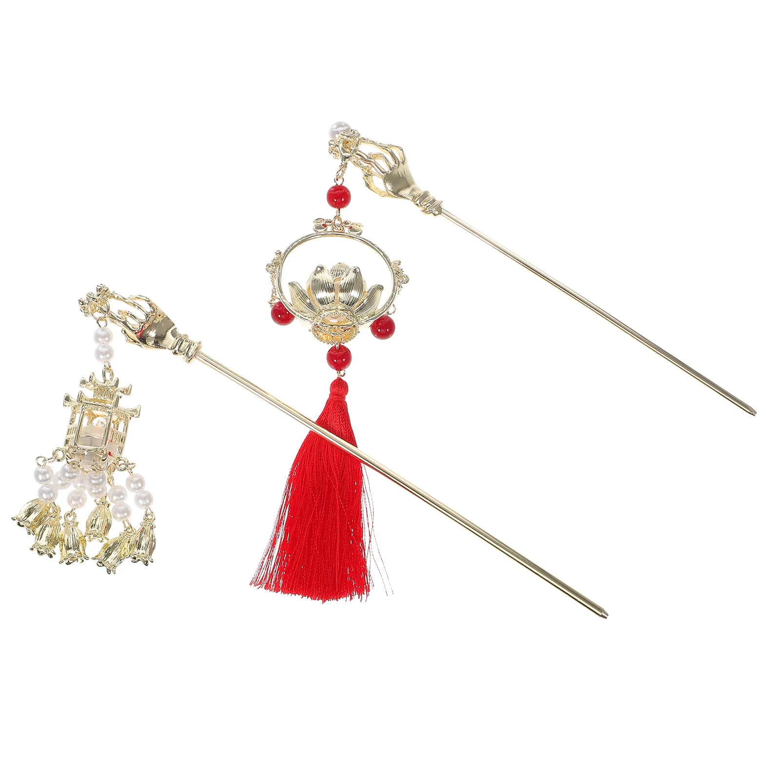 2pcs Glow Pendant Lamp Hair Stick Tassel Hair Stick Hanfu Ancient Style Hair Stick (Lantern, Lotus Lamp Style)
2pcs Glow Pendant Lamp Hair Stick Tassel Hair Stick Hanfu Ancient Style Hair Stick (Lantern, Lotus Lamp Style)