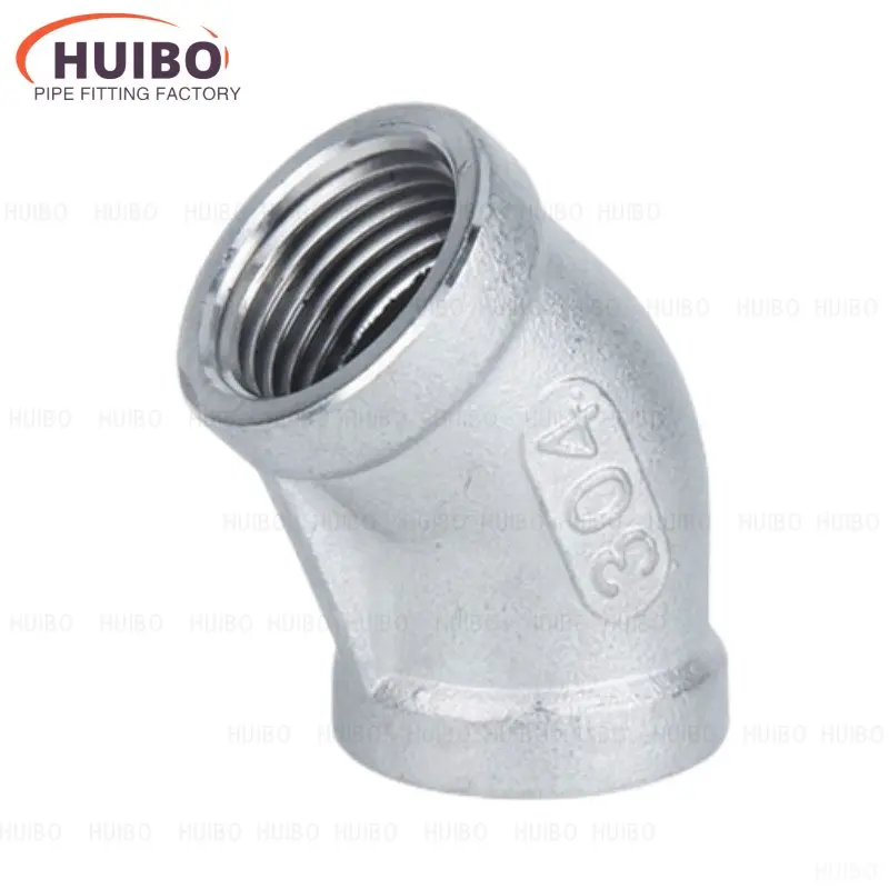Unite 1/8" 1/4" 3/8" 1/2" 3/4" 1" 2" BSP Female 45 Degree Elbow Connector Coupler 304 Stainless Steel Water Pipe Fitting Adapter
Unite 1/8" 1/4" 3/8" 1/2" 3/4" 1" 2" BSP Female 45 Degree Elbow Connector Coupler 304 Stainless Steel Water Pipe Fitting Adapter