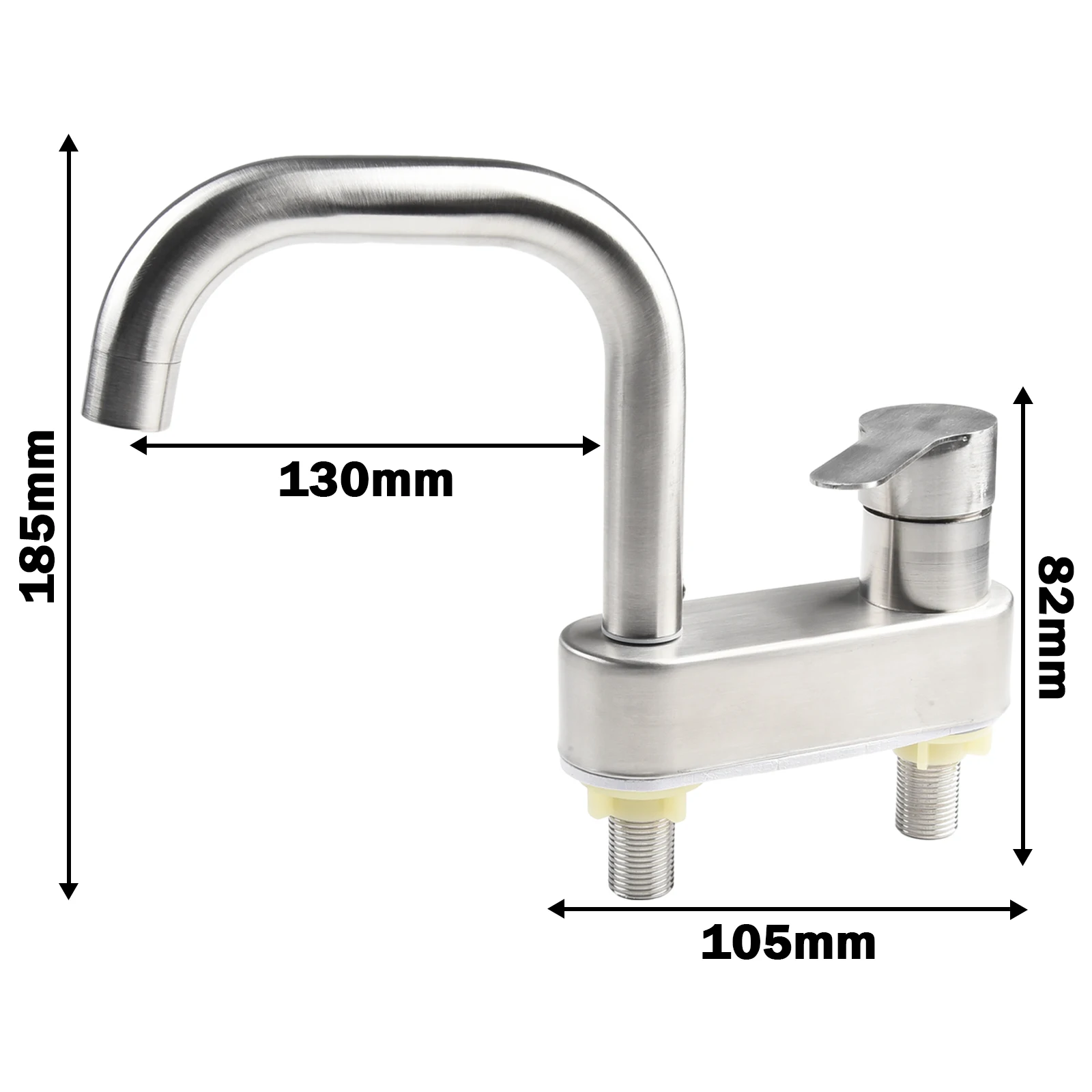 304 Stainless Steel Basin Faucet Hot And Cold Mixing Faucet Old Bench Washbasin Faucet Double Hot And Cold Basin Faucet
304 Stainless Steel Basin Faucet Hot And Cold Mixing Faucet Old Bench Washbasin Faucet Double Hot And Cold Basin Faucet
