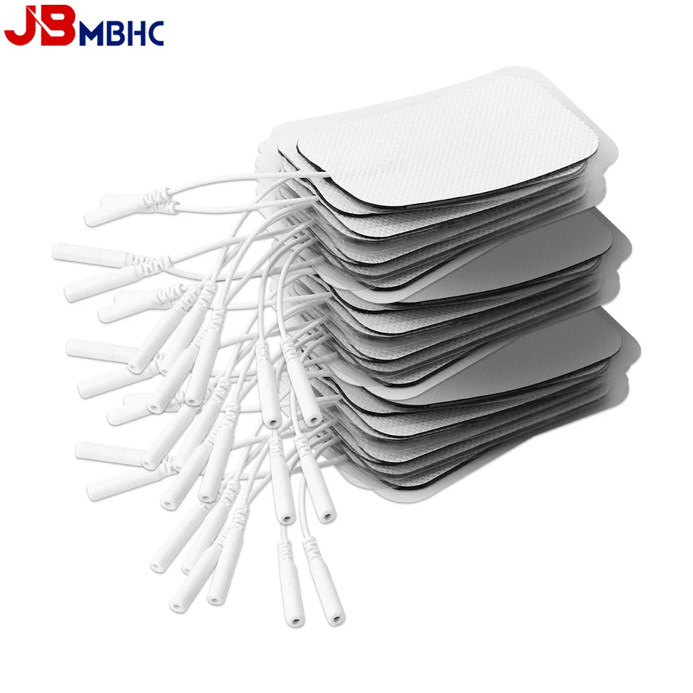 

10/20PCS Electrode Pads 2mm Plug TENS Ems Nerve Muscle Stimulator Acupuncture Physiotherapy Machine Gel Electrode Patch Sticker