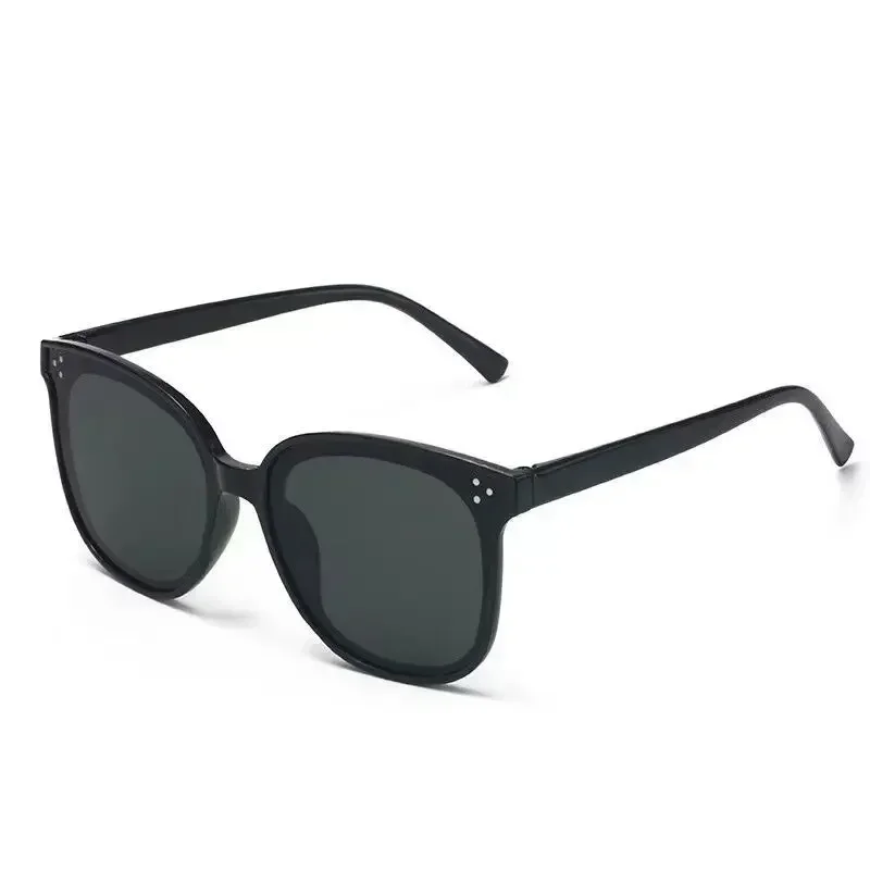 Lunettes de soleil rondes à grande monture pour hommes et femmes, lunettes de soleil classiques à la mode, UV400 5