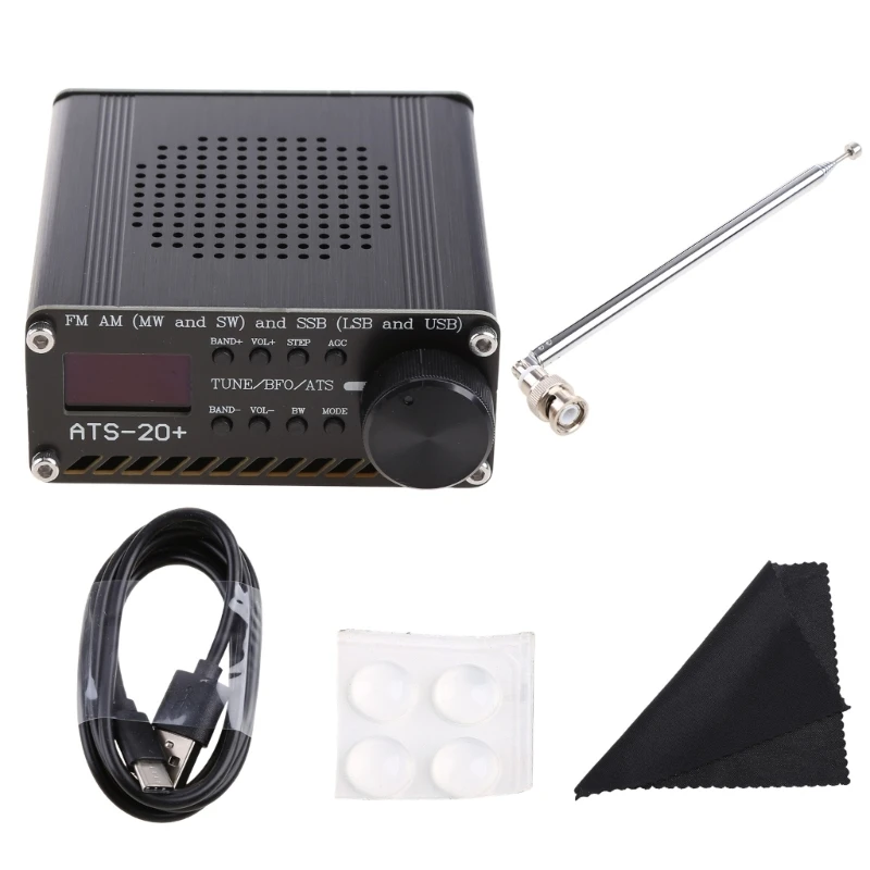 Professional SI4732 Full Band Radio Receiver OLED Display Receiver Supports USB Charging Accessories
Professional SI4732 Full Band Radio Receiver OLED Display Receiver Supports USB Charging Accessories