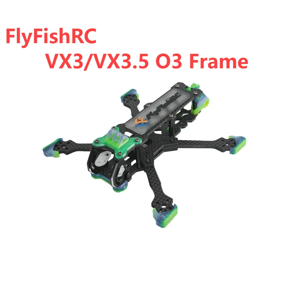 FlyFishRC Volador VX3 VX3.5 O3 Freestyle Frame Kit compatible with DJI O3 Air Unit for FPV RC Racing Drone kit
FlyFishRC Volador VX3 VX3.5 O3 Freestyle Frame Kit compatible with DJI O3 Air Unit for FPV RC Racing Drone kit