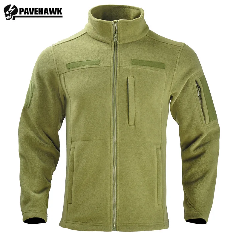 

Tactical Charge Jacket Man Military Bomber Outdoor Windproof Warm Fleece Outwear Slim Fitting Stand Collar Thicken Male Coat
