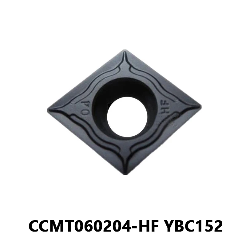 

Original Carbide Inserts CCMT060204-HF YBC152 for Steel Processing CNC Lathe Turning Cutter CCMT 060204 HF High-Quality Blades