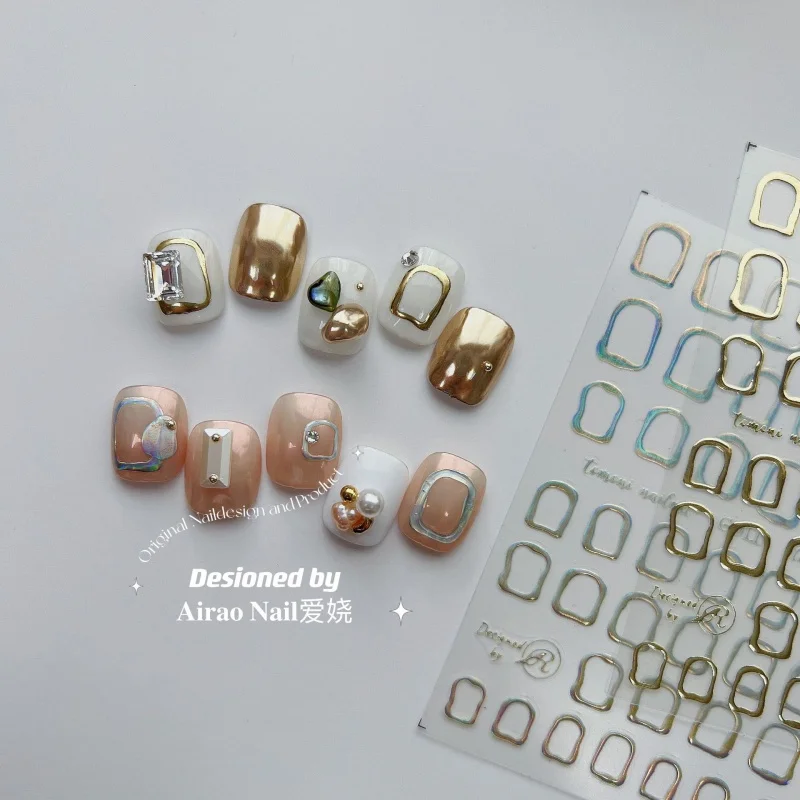 Gilding 1197 Hot Adhesive Cute Nail Stickers Japanese Stickers Nail Stickers Golden Edge Red Heart
Gilding 1197 Hot Adhesive Cute Nail Stickers Japanese Stickers Nail Stickers Golden Edge Red Heart