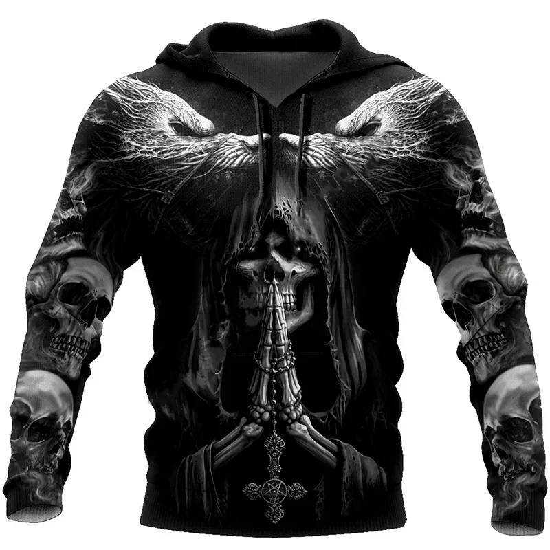 New Casual 3D Printed Skull Graphics Men's Hoodie Unisex Sweatshirt Spring Hip Hop Streetwear Men's Clothing Kids Oversized Tops
New Casual 3D Printed Skull Graphics Men's Hoodie Unisex Sweatshirt Spring Hip Hop Streetwear Men's Clothing Kids Oversized Tops