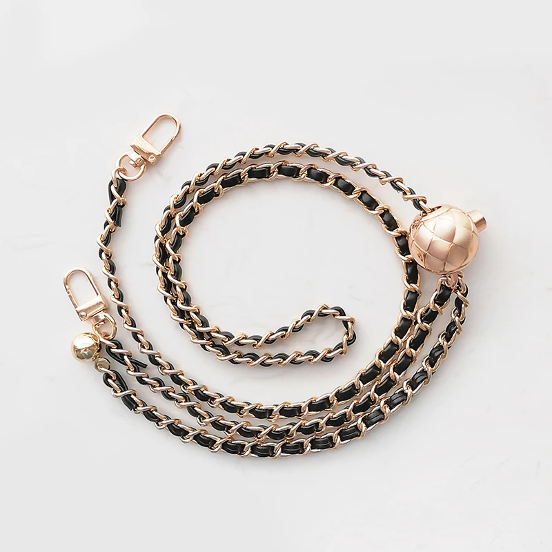 120cm Bag Chain Strap Adjustable Buttons Chains Belt Hardware Handbag Accessories Metal Bag Strap Women Bags Belt Straps
120cm Bag Chain Strap Adjustable Buttons Chains Belt Hardware Handbag Accessories Metal Bag Strap Women Bags Belt Straps