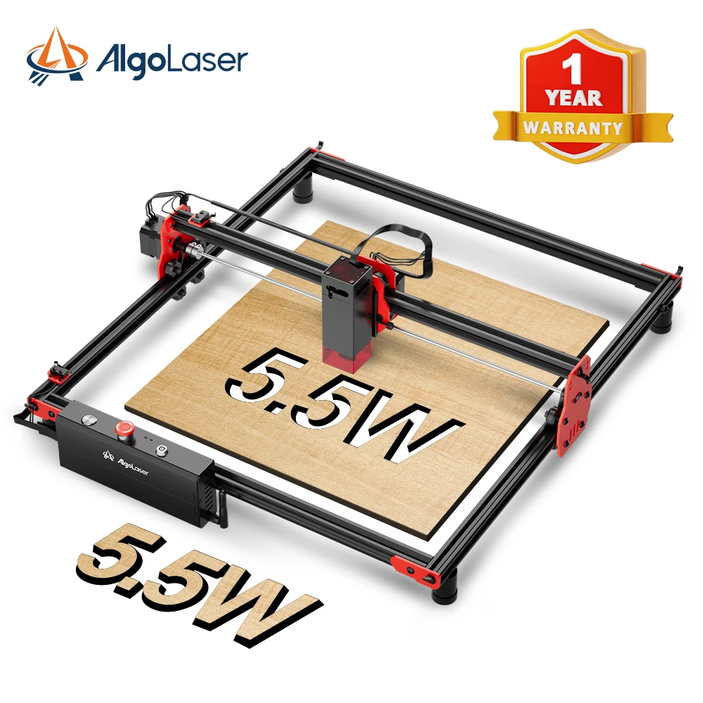 

12000MM/MIN Algolaser DIY Kit Laser Engraving Machine With Wifi Offline Control 5W Laser Engraver CNC Wood Acrylic Cuttter