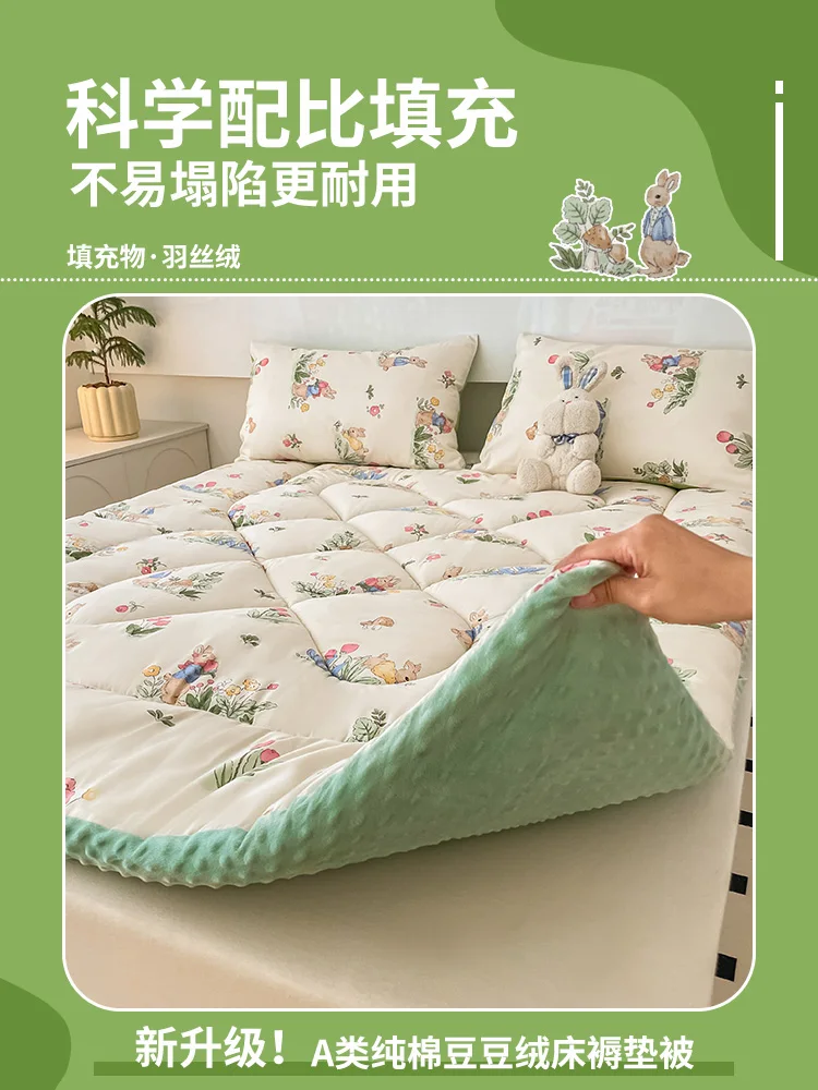 

velvet mattresses Mattresses, soft cushions, household student dormitories, single person mattresses, all cotton children's bean