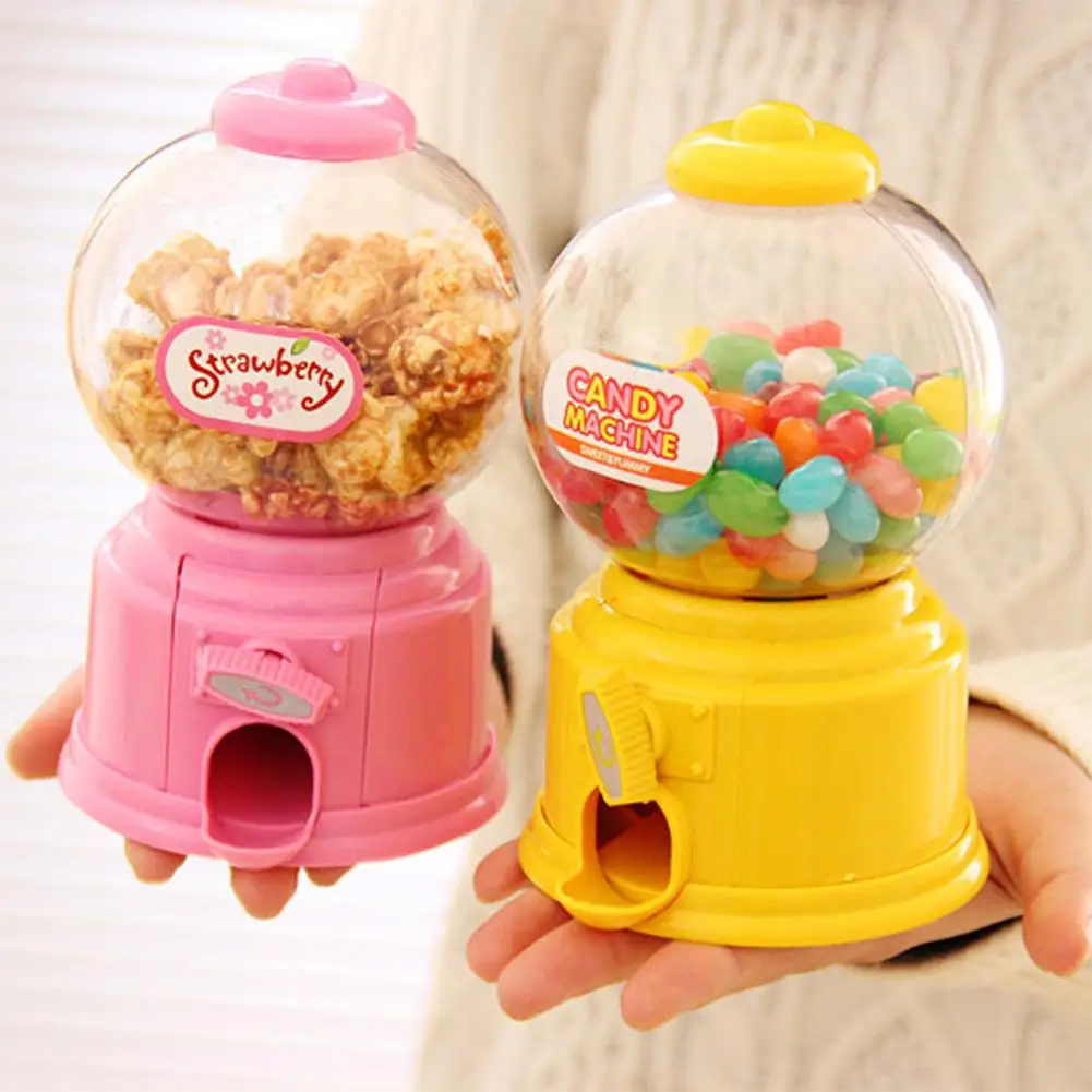 1Pcs Mini Candy Gumball Dispenser Kid Pretend Play Vending Machine Coin Money Saving Box Piggy Bank for Birthday Gift kids Favor
1Pcs Mini Candy Gumball Dispenser Kid Pretend Play Vending Machine Coin Money Saving Box Piggy Bank for Birthday Gift kids Favor
