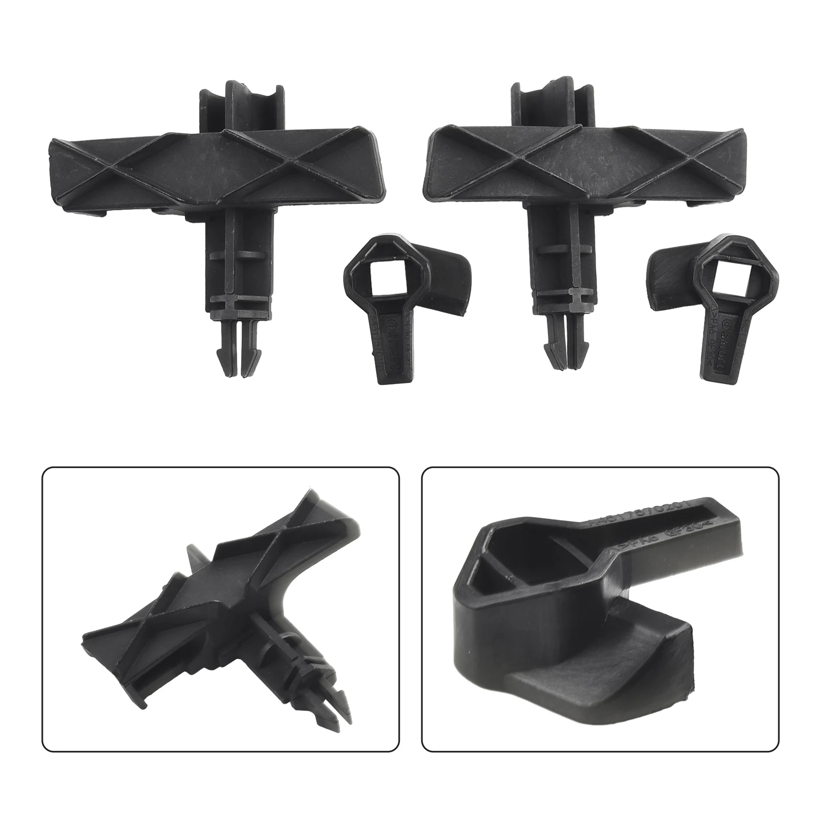Black Plastic Hood Locking Mechanism Kit for Smart Fortwo 2008 2012 Direct Replacement No Extra Assembly Required
Black Plastic Hood Locking Mechanism Kit for Smart Fortwo 2008 2012 Direct Replacement No Extra Assembly Required