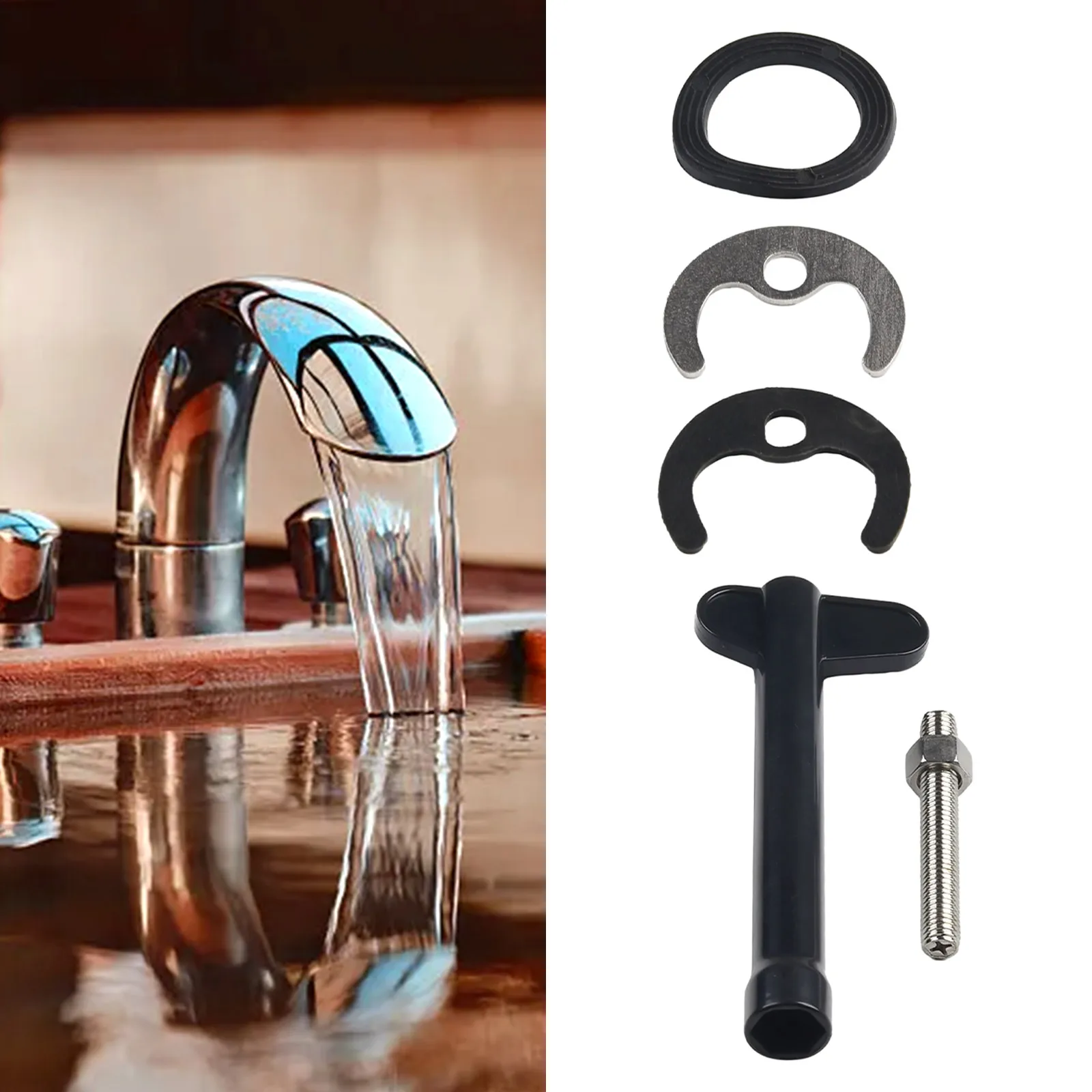 M12 Tap Faucet Fixing Fittings Bolt Washer Wrench Plate Kitchen Basin Tool Plastic Hexagonal Wrench For Repairing Faucets
M12 Tap Faucet Fixing Fittings Bolt Washer Wrench Plate Kitchen Basin Tool Plastic Hexagonal Wrench For Repairing Faucets