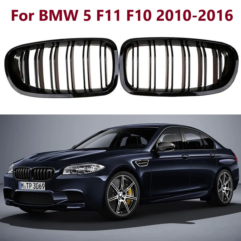 

Gloss Black Front Kidney Grille Car Racing Grills For BMW 5 F11 F10 4 Doors 2010-2016 520i 523 525i 530i Replacement Car Styling