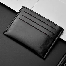 6 Bits Ultra-thin Men's PU Leather Wallet Slim Credit Card Holder Money Bag ID Card Case Mini Short Business Purse For Male
6 Bits Ultra-thin Men's PU Leather Wallet Slim Credit Card Holder Money Bag ID Card Case Mini Short Business Purse For Male