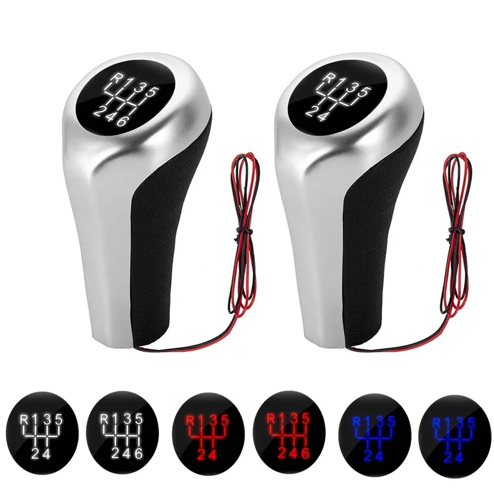 5 6 Speed Gear Shift Knob LED Light Shifter Lever Ball For BMW F30 E60 E90 E46 E34 E39 X1 E84 X4 F26 M3 M4 M5 Car Interior Parts
5 6 Speed Gear Shift Knob LED Light Shifter Lever Ball For BMW F30 E60 E90 E46 E34 E39 X1 E84 X4 F26 M3 M4 M5 Car Interior Parts