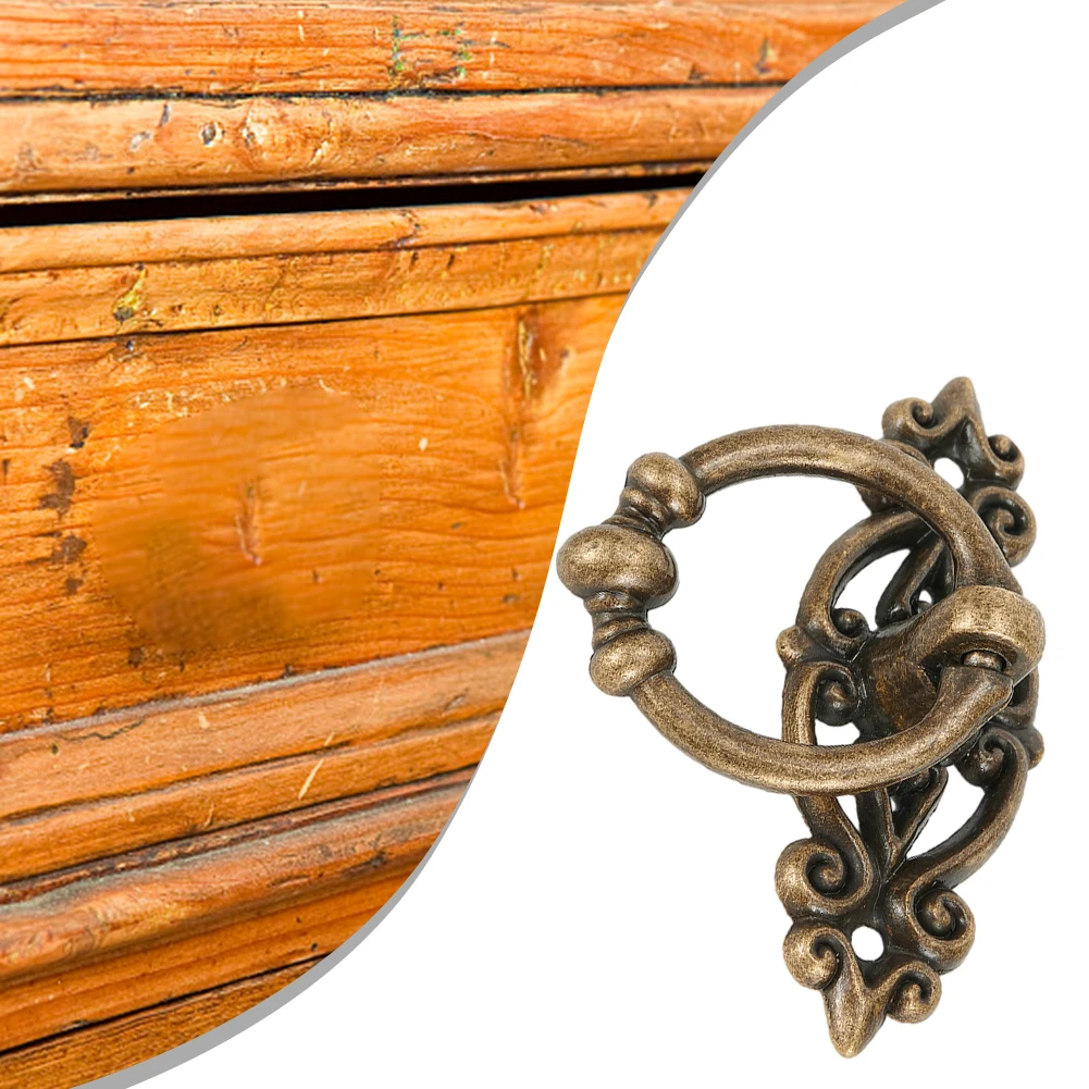 Drawer Pull Ring Alloy Handle 1PC 65*46mm Antique Cabinet Tools Trash Cans Zinc Alloy Hanging Hardware High Quality
Drawer Pull Ring Alloy Handle 1PC 65*46mm Antique Cabinet Tools Trash Cans Zinc Alloy Hanging Hardware High Quality
