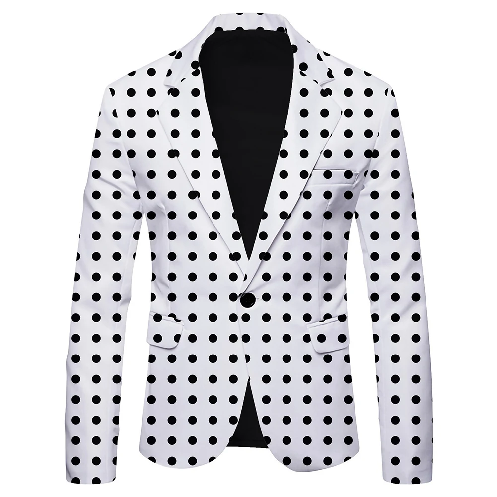 Hot Formal Suit Blazer Men Casual Suit Coat Business Blazer Collared Long Sleeve Coat Male Button Tops Print Pattern
Hot Formal Suit Blazer Men Casual Suit Coat Business Blazer Collared Long Sleeve Coat Male Button Tops Print Pattern