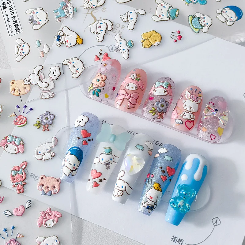 2 шт. Sanrioed Mymelody Cinnamoroll 3D наклейка для ногтей персонаж аниме самоклеящаяся наклейка дизайн «сделай сам» украшение для ногтей детские подарки
2 шт. Sanrioed Mymelody Cinnamoroll 3D наклейка для ногтей персонаж аниме самоклеящаяся наклейка дизайн «сделай сам» украшение для ногтей детские подарки