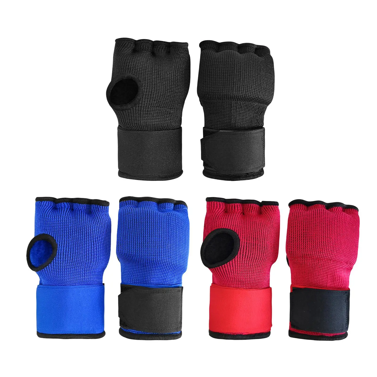 

Boxing Inner Gloves Hand Wraps Half Finger Breathable Wrist Wrap Protector Handwraps for Mma Sanda Taekwondo Sparring Kickboxing