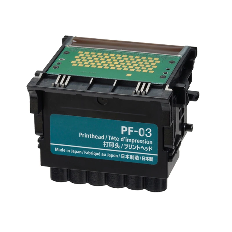 Print Head PF 03/PF03 Printhead For Canon PF-03 IPF500 IPF510 IPF600 IPF605 IPF610 IPF700 IPF710 IPF720 IPF810 IPF815 IPF9000S
Print Head PF 03/PF03 Printhead For Canon PF-03 IPF500 IPF510 IPF600 IPF605 IPF610 IPF700 IPF710 IPF720 IPF810 IPF815 IPF9000S