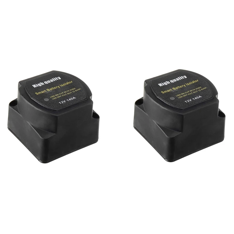 2X Dual Battery Smart Isolator 12V 140 Amp Voltage Sensitive Relay VSR Smart Switch For Car ATV Boats RV's Camper Truck
2X Dual Battery Smart Isolator 12V 140 Amp Voltage Sensitive Relay VSR Smart Switch For Car ATV Boats RV's Camper Truck