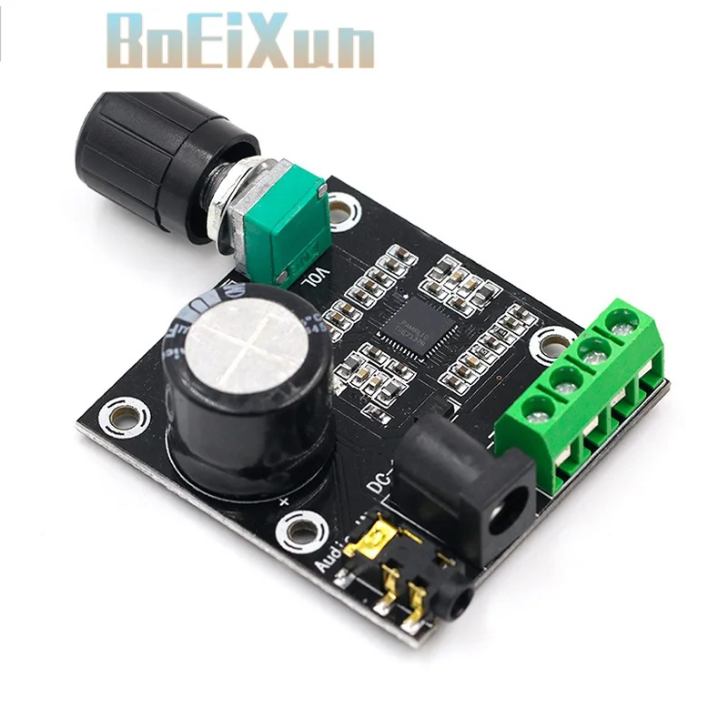 Super Slim 2 x 15W PAM8610 Class D Digital Dual Power Audio Amplifier Board 12V black
Super Slim 2 x 15W PAM8610 Class D Digital Dual Power Audio Amplifier Board 12V black