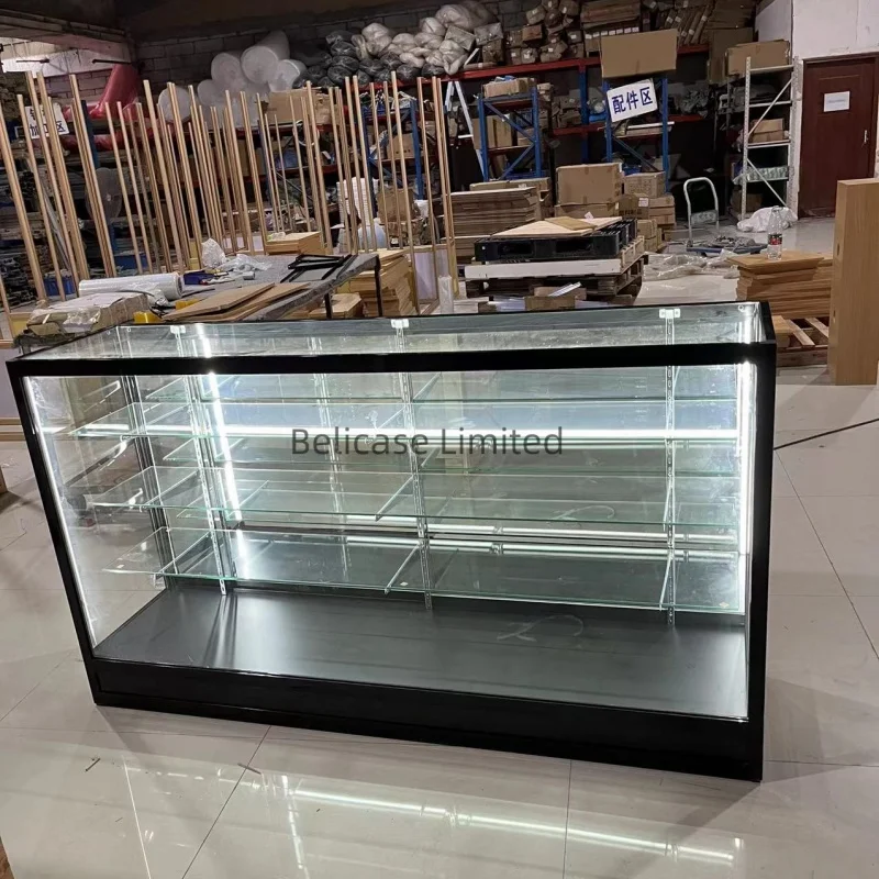 custom.Easy Assemble 70" MirrorShowcases Retail Smoke Shop Glass Display Cabinet with Lock
custom.Easy Assemble 70" MirrorShowcases Retail Smoke Shop Glass Display Cabinet with Lock