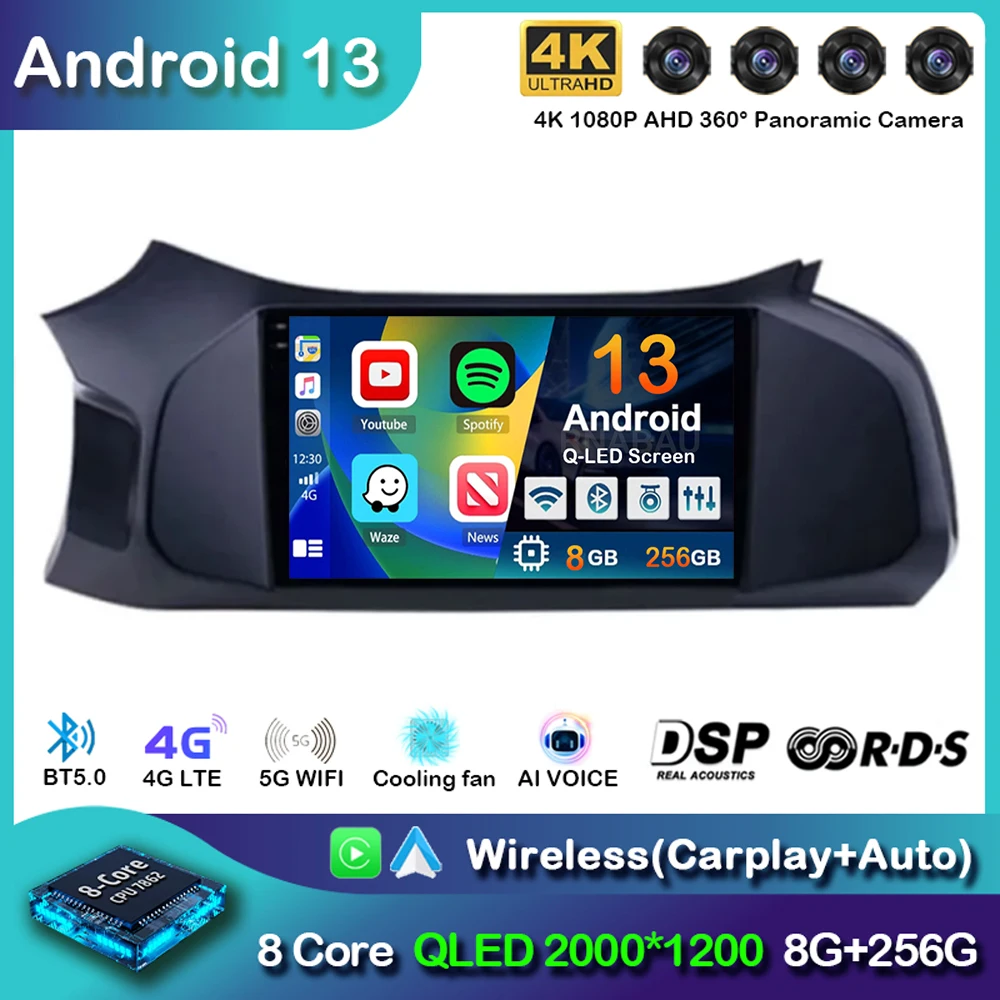 Android 13 CarPlay Car Radio For Chevrolet Onix 2012-2014 2015 2016 2016- 2019 GPS 2din Multimedia Video Player 2 Din Stereo 4G
Android 13 CarPlay Car Radio For Chevrolet Onix 2012-2014 2015 2016 2016- 2019 GPS 2din Multimedia Video Player 2 Din Stereo 4G