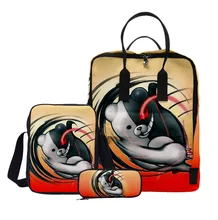 3D Portable Backpack New Backpack Set Bullet on Breaking the Trend of Black and White Bear Bag Fashion
3D Portable Backpack New Backpack Set Bullet on Breaking the Trend of Black and White Bear Bag Fashion