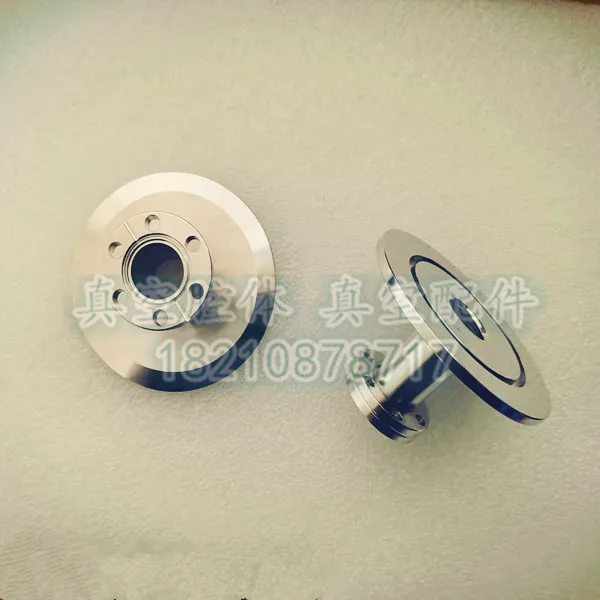 304 Stainless Steel Vacuum CF16 Flange To KF25 Joint/CF Through Adapter Flange CF16-KF40/50
304 Stainless Steel Vacuum CF16 Flange To KF25 Joint/CF Through Adapter Flange CF16-KF40/50