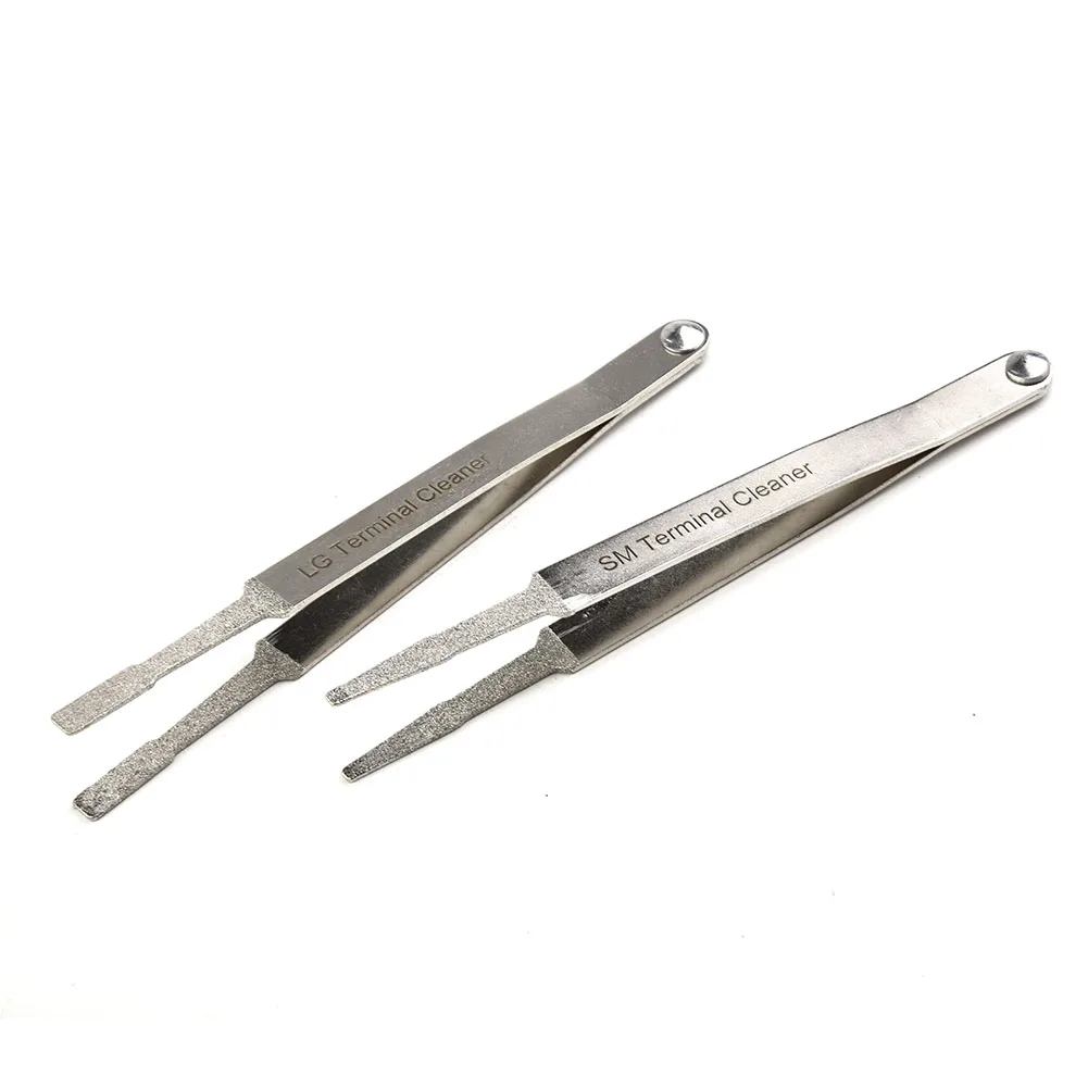 Pin Cleaning Tool Remove Corrosion,Extend Harness Life Tweezer Spade Connector Electric Terminal Cleaner Durable
Pin Cleaning Tool Remove Corrosion,Extend Harness Life Tweezer Spade Connector Electric Terminal Cleaner Durable