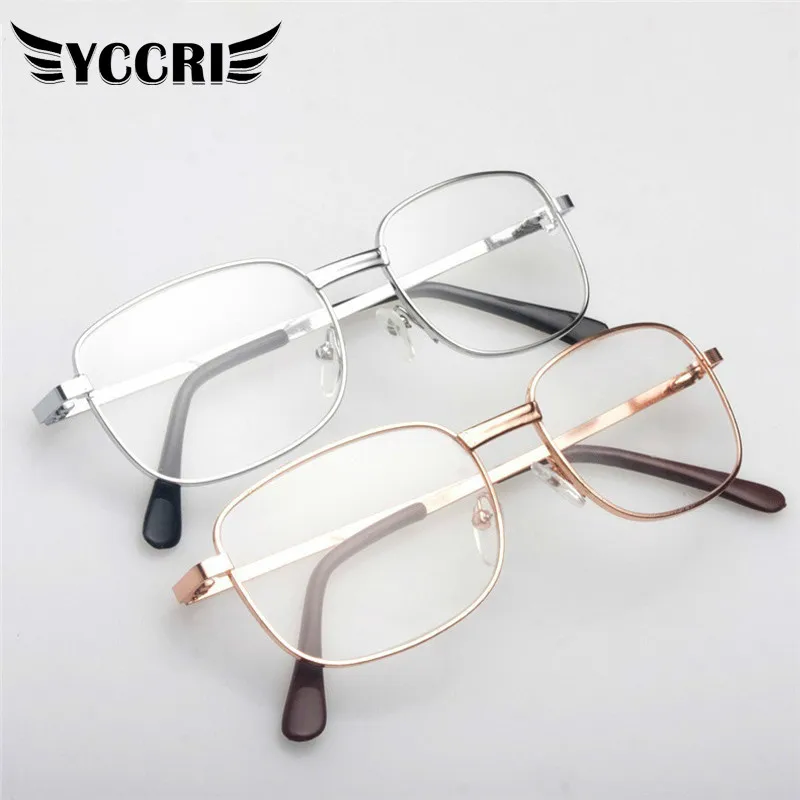 YCCRI New Fashion Reading Glasses Metal Full Frame Simplicity Men Women Universal Old Man Reading Glasses +1.0 To +4.0 
YCCRI New Fashion Reading Glasses Metal Full Frame Simplicity Men Women Universal Old Man Reading Glasses +1.0 To +4.0