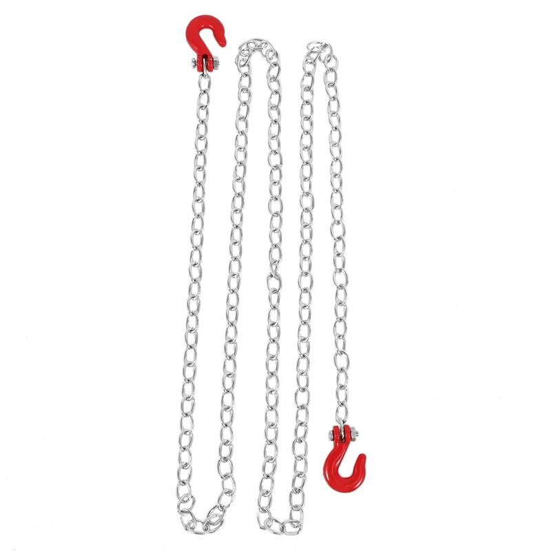 1:10 RC Crawler Accessories Tow Chain with Trailer Hook for Axial SCX10 90046 TAMIYA CC01 RC4WD D90 D110 TF2 RC Climbing Car
1:10 RC Crawler Accessories Tow Chain with Trailer Hook for Axial SCX10 90046 TAMIYA CC01 RC4WD D90 D110 TF2 RC Climbing Car