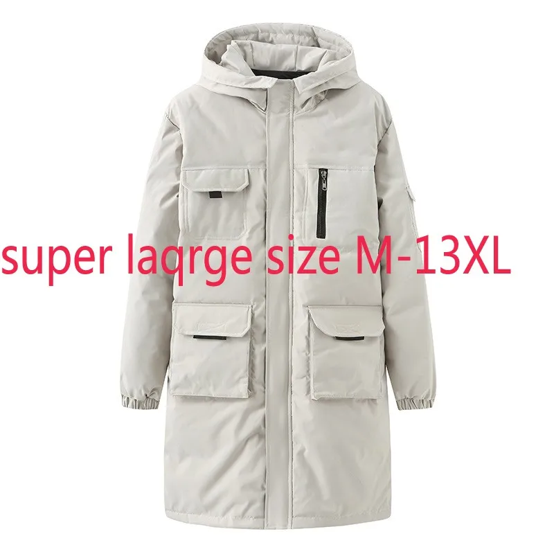 New Arrival Fashion High Quality Fur Collar Down Jacket Men White Duck Down Long Thick Loose Casual Plus Size M-10XL11XL12XL13XL
New Arrival Fashion High Quality Fur Collar Down Jacket Men White Duck Down Long Thick Loose Casual Plus Size M-10XL11XL12XL13XL