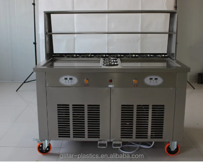 Accept Customized Cheap double pan fried ice cream roll machine/fry ice cream roll pan machine malaysia/fried ice-cream
Accept Customized Cheap double pan fried ice cream roll machine/fry ice cream roll pan machine malaysia/fried ice-cream