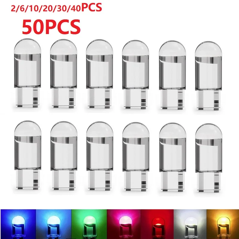 T10 LED W5W Canbus Glass COB 6000k Reading Dome Lamp Marker Wedge License Plate Light Bulb 168 194 192 DC 12V White Red
T10 LED W5W Canbus Glass COB 6000k Reading Dome Lamp Marker Wedge License Plate Light Bulb 168 194 192 DC 12V White Red