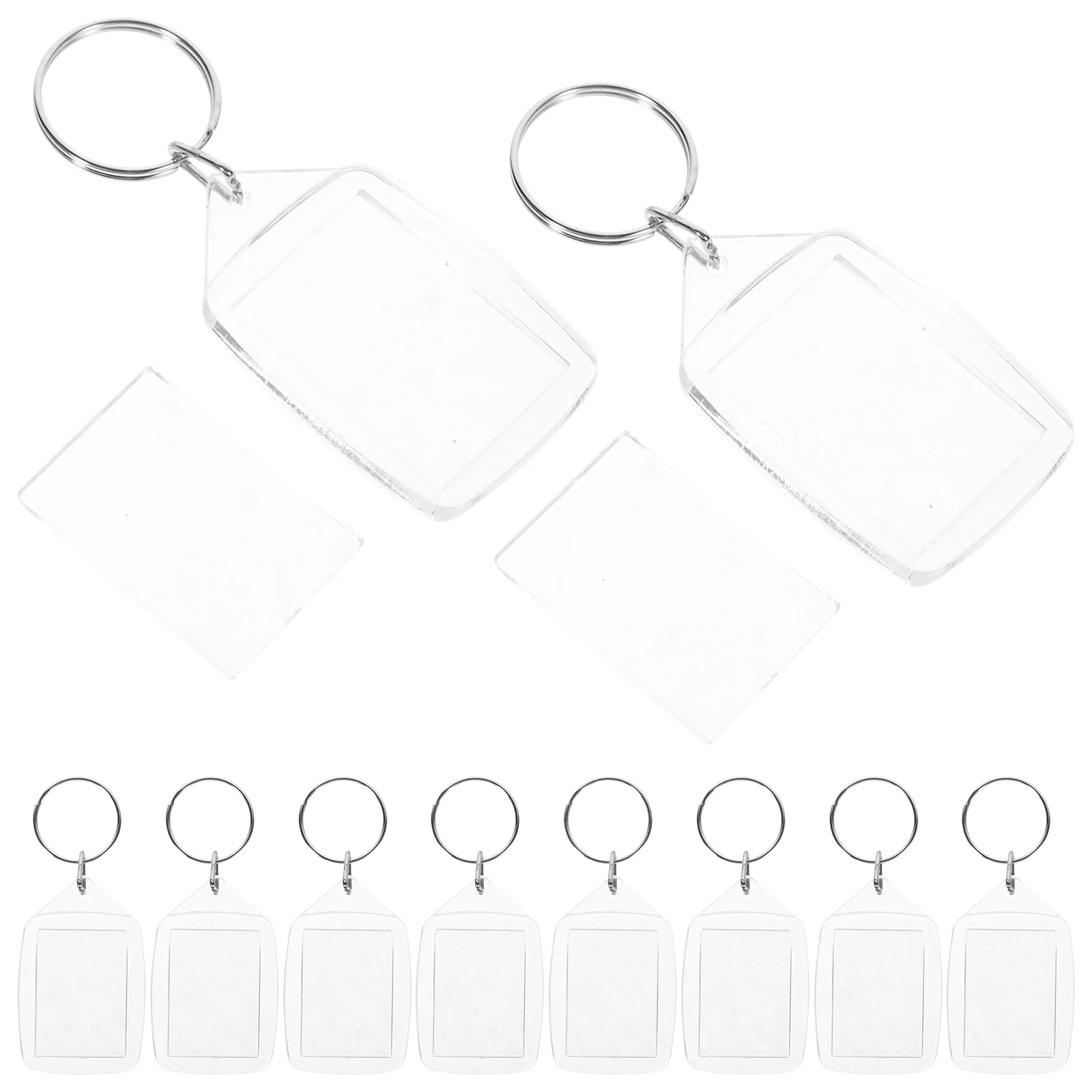 10 Pcs Multifunction Transparent Photo Frame Keychain Miss Abs Plastic Keychains Bulk
10 Pcs Multifunction Transparent Photo Frame Keychain Miss Abs Plastic Keychains Bulk