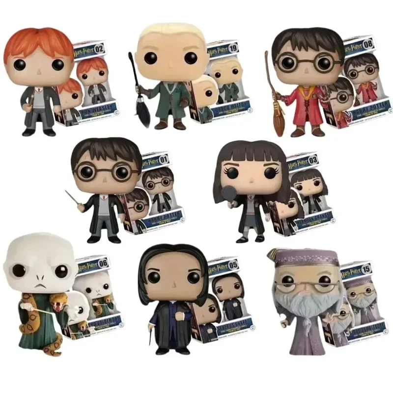 

Funko Pop Harry Potter Snape Dobby Luna Lord Ron Hermione Voldemort Soul Eating Vinyl Action Figure Collection Gifts Model Toys
