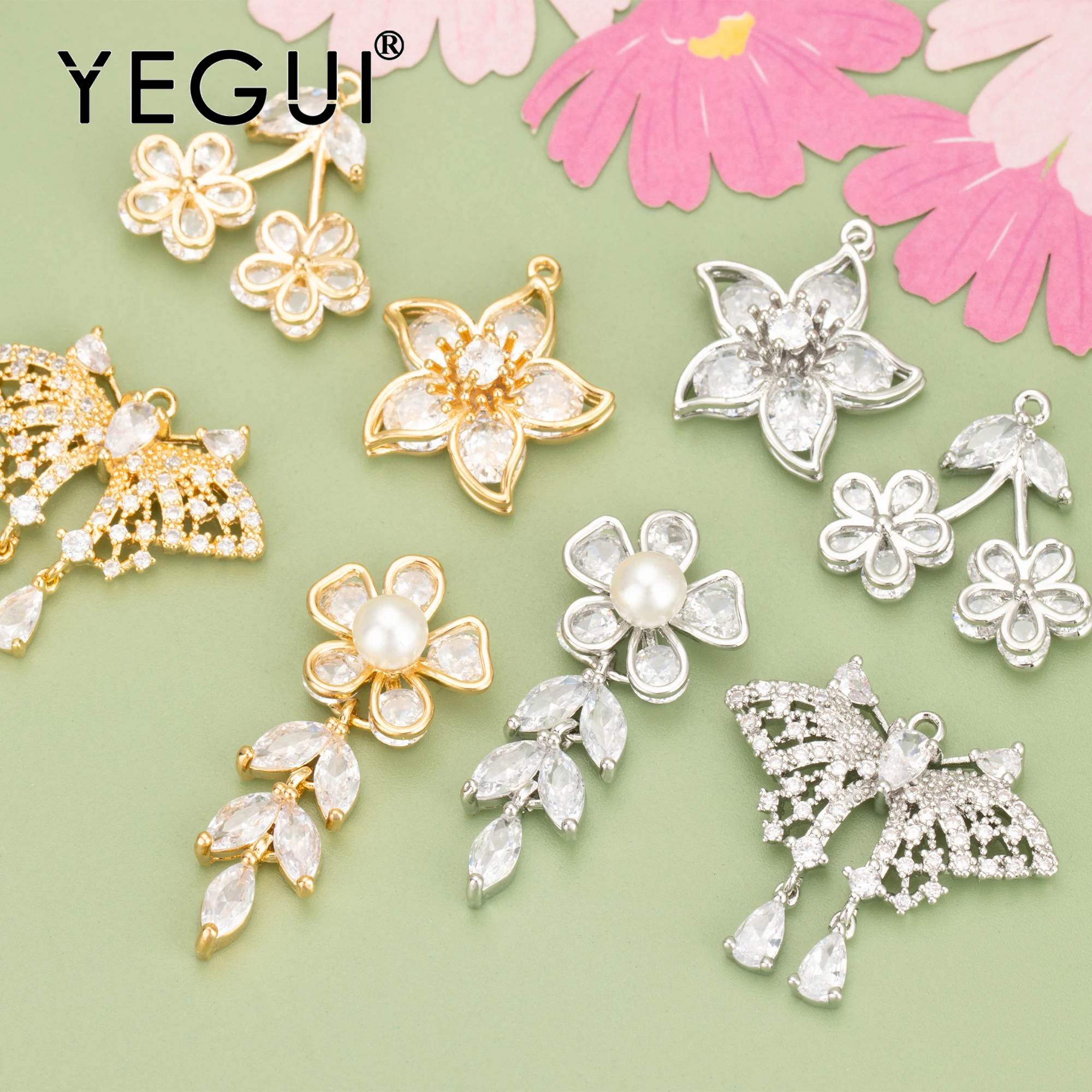 YEGUI MC04,jewelry accessories,18k gold rhodium plated,nickel free,copper,zircons,jewelry making findings,diy pendants,4pcs/lot
YEGUI MC04,jewelry accessories,18k gold rhodium plated,nickel free,copper,zircons,jewelry making findings,diy pendants,4pcs/lot
