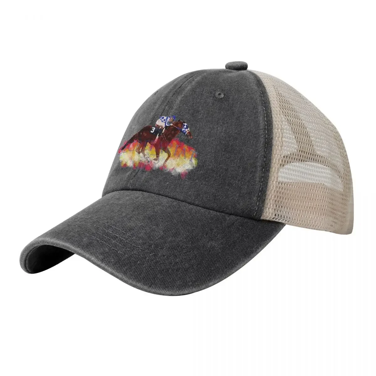 Secretariat 1973 Triple Crown Winner- Famous Racehorses Cowboy Mesh Baseball Cap Golf Snap Back Hat Sun Cap Men's Luxury Women's
Secretariat 1973 Triple Crown Winner- Famous Racehorses Cowboy Mesh Baseball Cap Golf Snap Back Hat Sun Cap Men's Luxury Women's