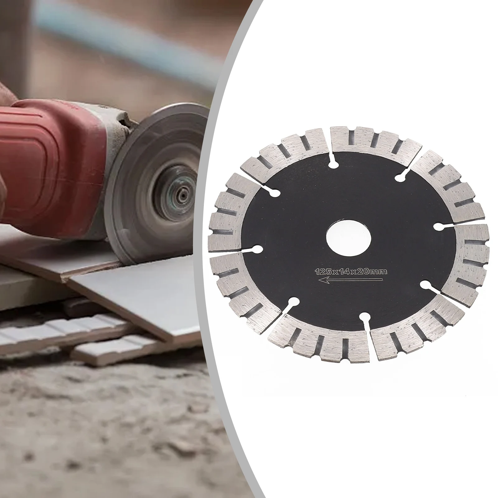 Cutting Disc Diamond Saw Blade 1Pc 5inch Fittings Replacement Segment Saw Blade Cutting Tools Newest 2022 Durable
Cutting Disc Diamond Saw Blade 1Pc 5inch Fittings Replacement Segment Saw Blade Cutting Tools Newest 2022 Durable
