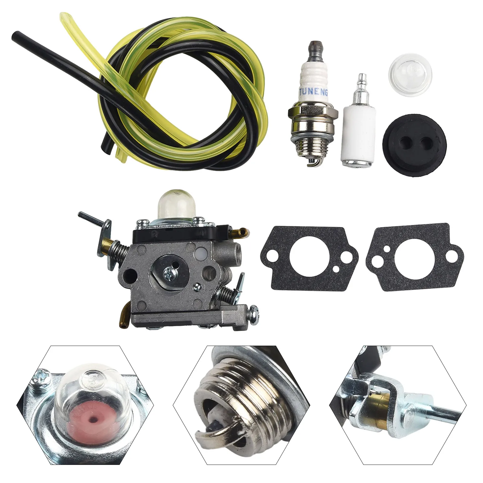 Карбюратор для газонокосилки, деталь 122C 122LDX 122LK 22cc 574386701 581734301 для топливного фильтра Husqvarna, топливная линия, новый, практичный
Карбюратор для газонокосилки, деталь 122C 122LDX 122LK 22cc 574386701 581734301 для топливного фильтра Husqvarna, топливная линия, новый, практичный