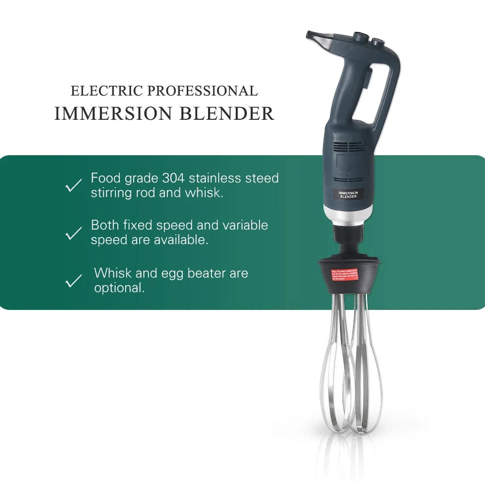 GZZT 750W Immersion Blender Handheld Food Mixer Commercial Electric Kitchen Equipment Food Processor Cereals meat jams cosmetics
GZZT 750W Immersion Blender Handheld Food Mixer Commercial Electric Kitchen Equipment Food Processor Cereals meat jams cosmetics