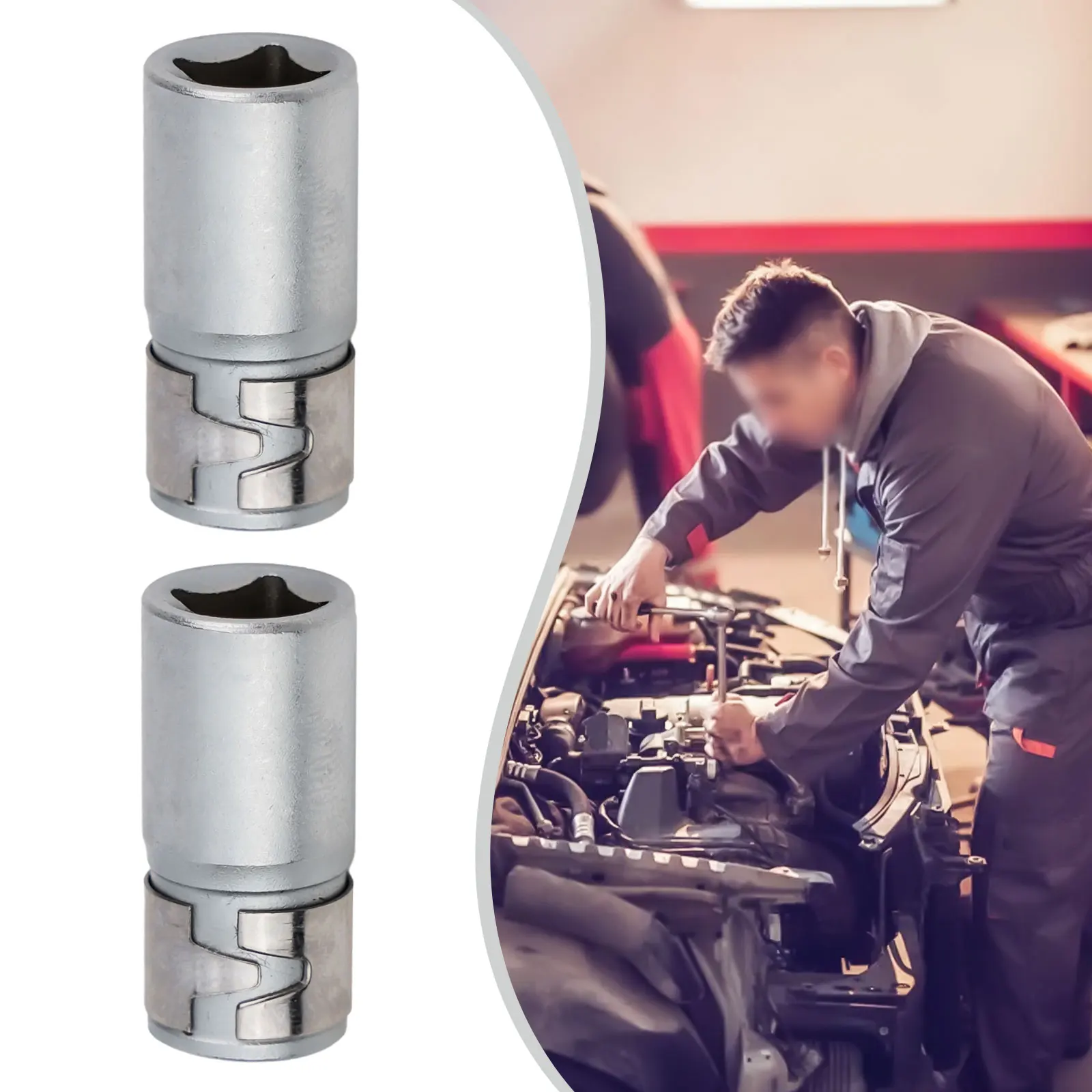2Pcs Socket Adapter 1/4'' Square-Drive To 1/4''Hex Shank Socket Bits Converter Screwdriver Holder Wrench Spanner Hand Tool Parts
2Pcs Socket Adapter 1/4'' Square-Drive To 1/4''Hex Shank Socket Bits Converter Screwdriver Holder Wrench Spanner Hand Tool Parts