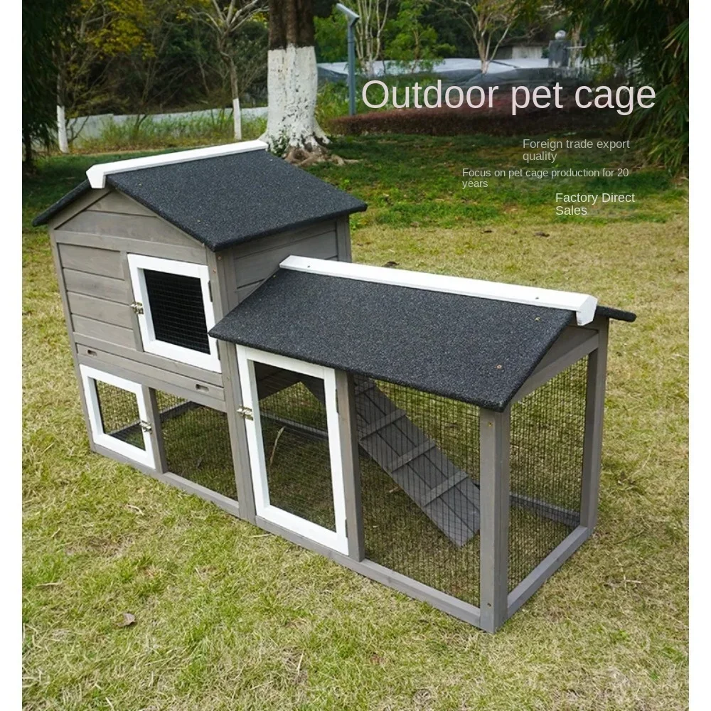 Solid wood outdoor rabbit nest chicken duck nest chicken house pigeon rabbit cage house home outdoor pet house waterproof
Solid wood outdoor rabbit nest chicken duck nest chicken house pigeon rabbit cage house home outdoor pet house waterproof