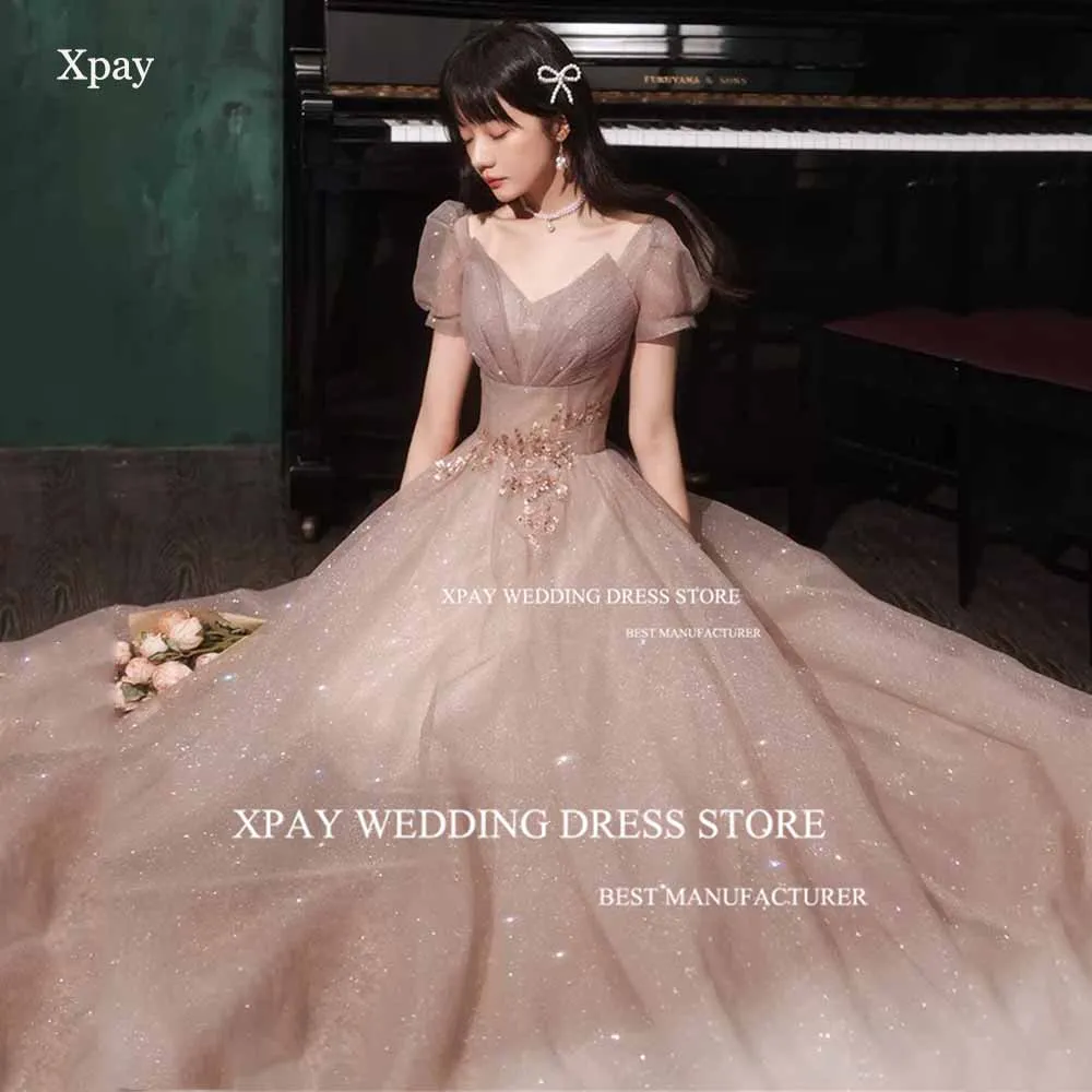 XPAY Elegant Blush Pink Korea A Line Evening Dress V Neck Corset Backless Formal Prom Gown Photo Shoot Lace Wedding Party Dress
XPAY Elegant Blush Pink Korea A Line Evening Dress V Neck Corset Backless Formal Prom Gown Photo Shoot Lace Wedding Party Dress