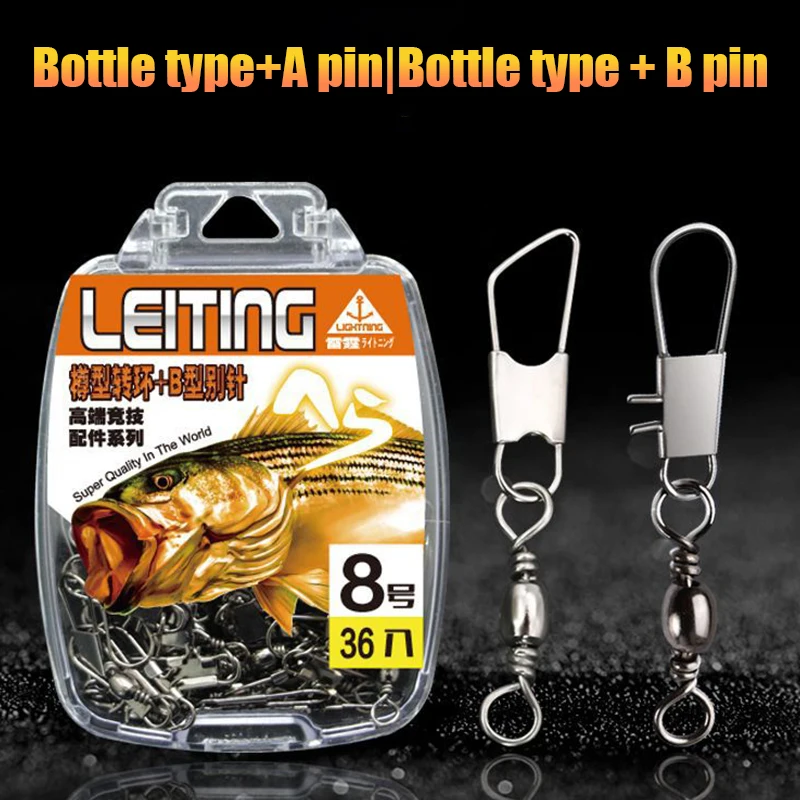 Anti-rust Snap Swivel Stainless Steel Common Barrel Swivel Fishing Tackle Accessories Set For Fishing Accessory
Anti-rust Snap Swivel Stainless Steel Common Barrel Swivel Fishing Tackle Accessories Set For Fishing Accessory